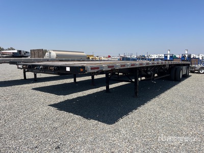 1999 Wabash 48 ft T/A Spread Axle Remolque caja abierta