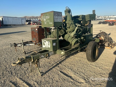 1986 Barnes US690ACD-1 Trailer-Mounted Water Pump