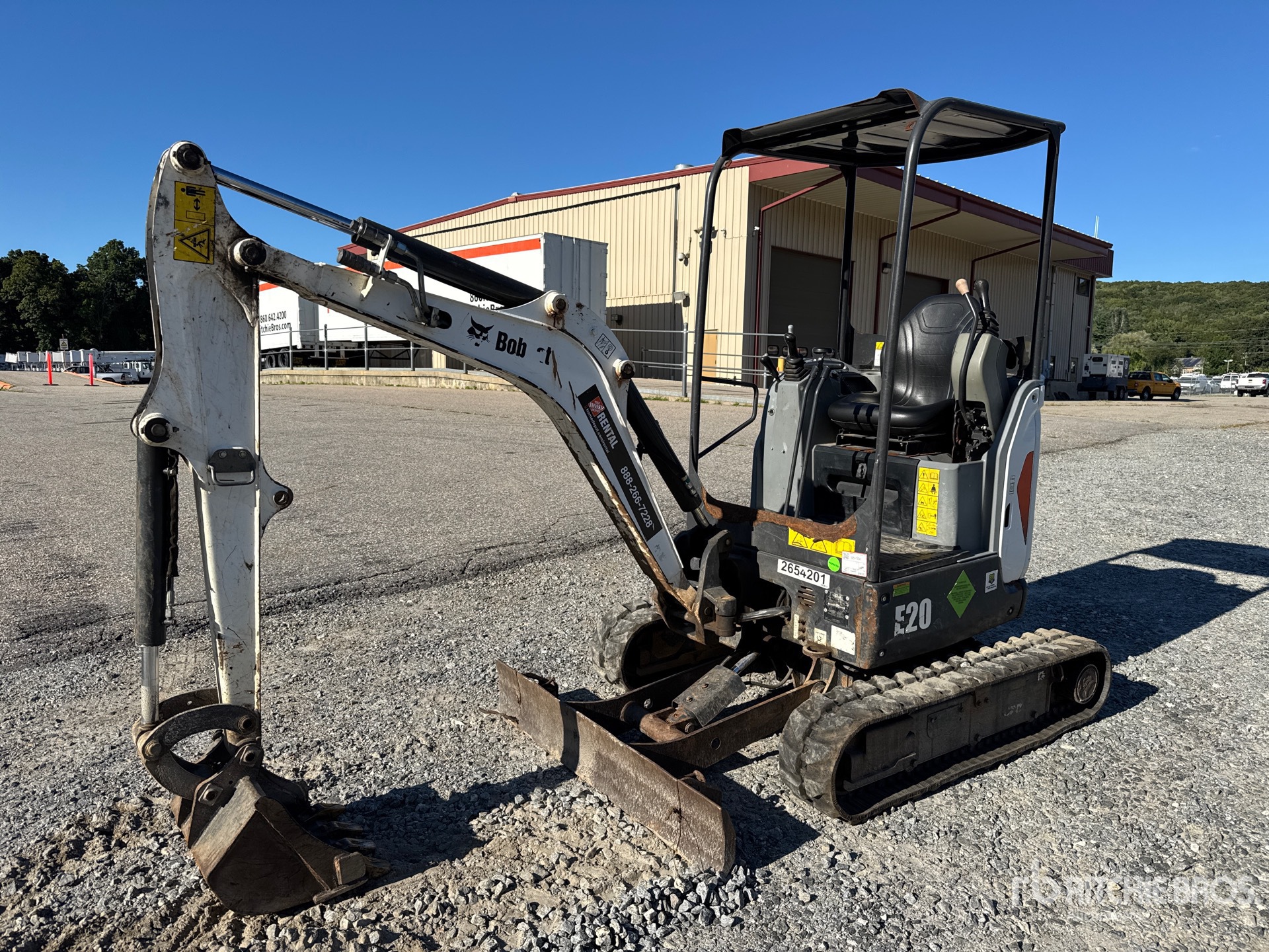 2018 Bobcat E20 Mini Excavator