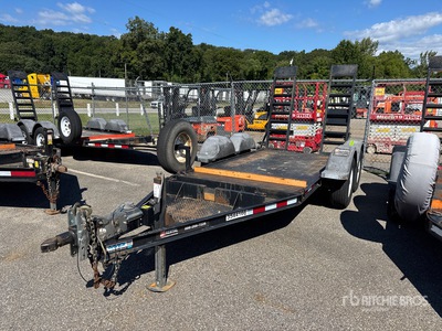 2018 MMDI 510RCMPH 10 ft T/A Equipment Trailer