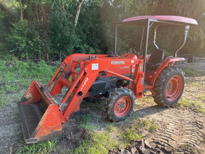 2005 Kubota L3400DT-R 4WD tractor utilitario