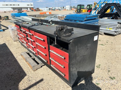 9 ft 4 in 19-Drawer Workbench