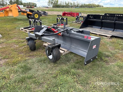 2025 Industrias America BF08 72 in Hydraulic Skid Steer Box Blade (Unused)