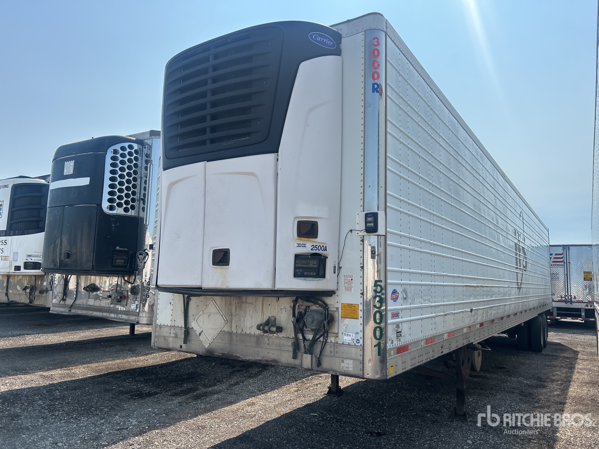 2011 Utility 3000R 53 ft x 102 in T/A Refrigerated Trailer