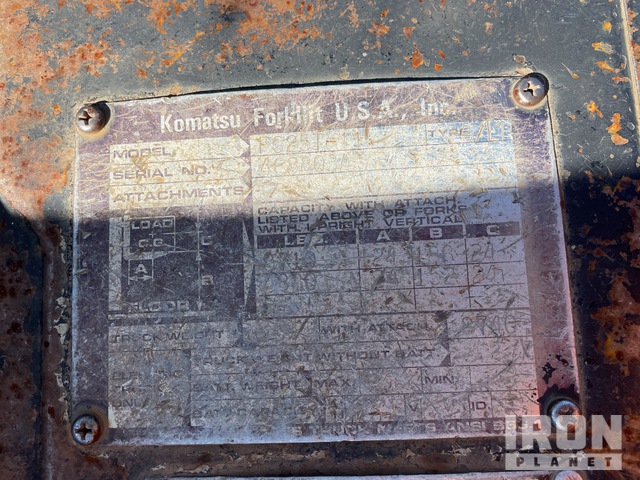 MONTACARGAS KOMATSU FG25T11