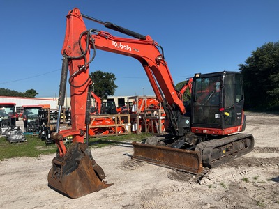 2022 Kubota KX080-4S2R3 Mini Excavator