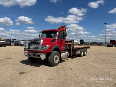 2011 Palfinger PK18500 Knuckle Boom on 2014 International 7600 6x4 Kranwägen
