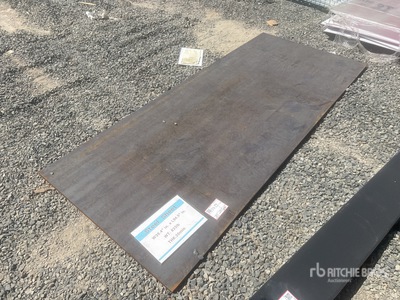 3 ft 3 in x 7 ft 10 in Stahlplatten