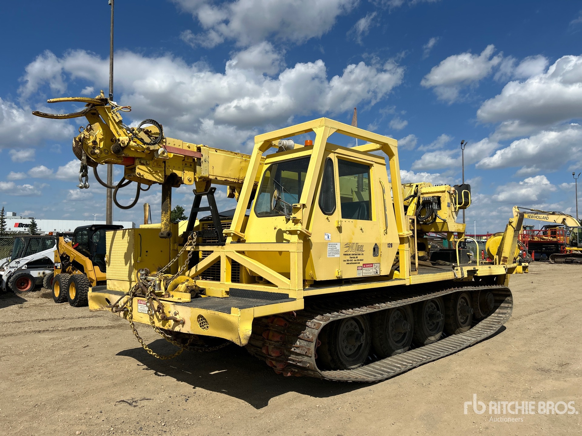 1991 Nodwell 110 Crawler Carrier Digger Derrick