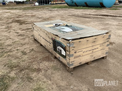 KJ K2223 Double Garage Metal Shed - Unused