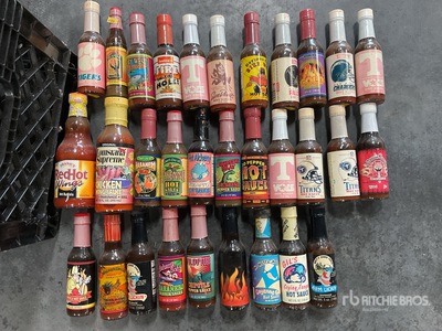Quantity of hot sauce collection