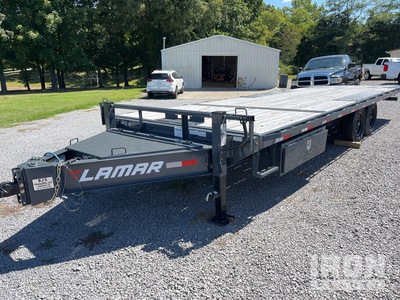 2024 Lamar 30 ft T/A Tilt Deck Trailer