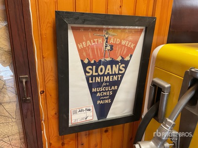 Sloans Linament framed print Antichità