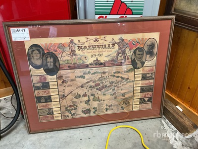 Historical map of Nashville