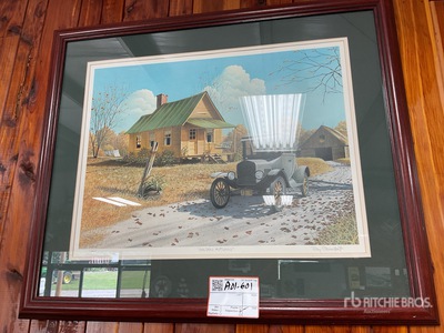 Ray Davenport 164/1500 signed print Antichità