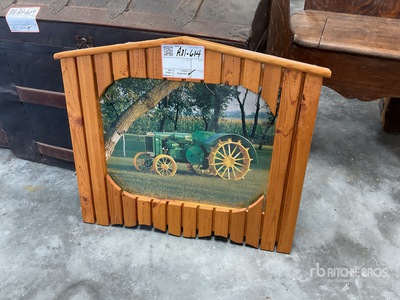 John Deere framed photo Antiguedades