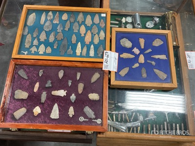 Quantity of (3) arrowhead collections