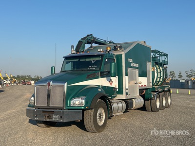 Transway Terra-Vex on 2017 Kenworth T880 8x4 Vacuum Excavator Truck