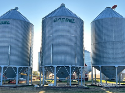 Goebel +/- 5000 bu 5 Ring Hopper Grain Bin