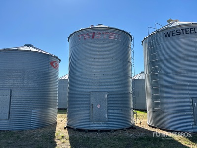 Twister +/- 2400 bu 6 Ring Grain Bin