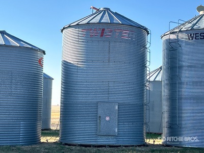 Twister +/- 2400 bu 6 Ring Grain Bin