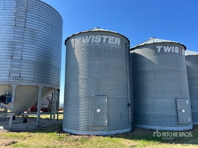 Twister +/- 2400 bu 6 Ring Contenedor de grano