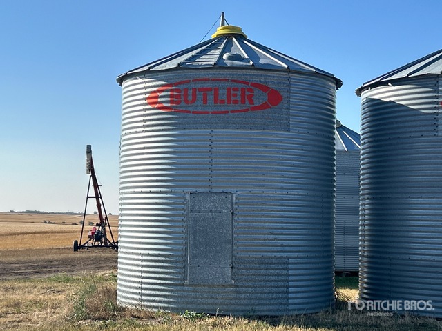 Butler +/- 1800 bu 4 Ring Grain Bin | Ritchie Bros. Auctioneers