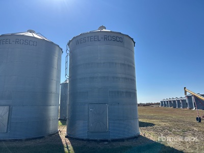 Westeel Rosco +/- 2400 bu 7 Ring Contenedor de grano