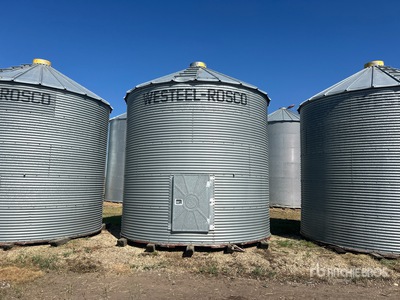 Westeel Rosco +/- 1650 bu 5 Ring Grain Bin