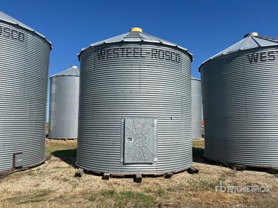 Westeel Rosco +/- 1650 bu 5 Ring Trémie à grains