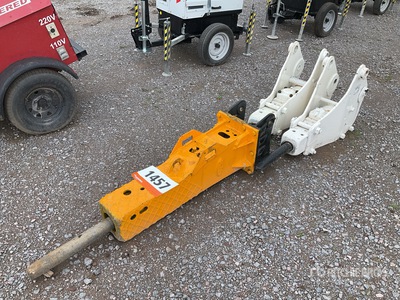 Quantity of (3) Lote de Martillos Hidraulicos / Hydraulic Breaker