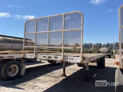 1973 Utility Remolque caja abierta