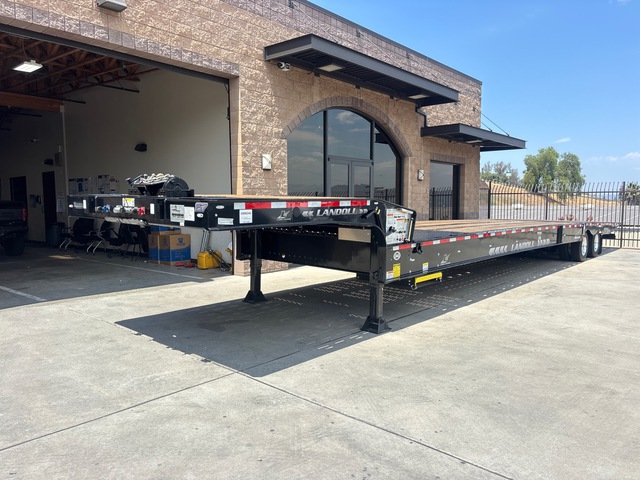 2025 Landoll 930E 50 ft T/A Hydraulic Tail Trailer