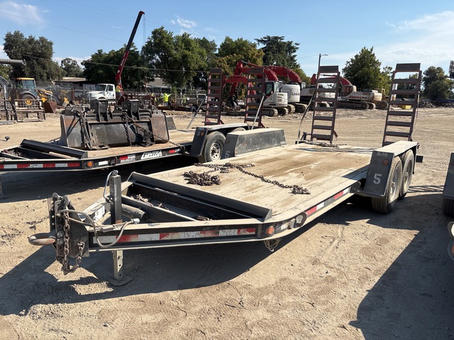 2005 Towmaster C10 16 ft T/A Equipment Trailer