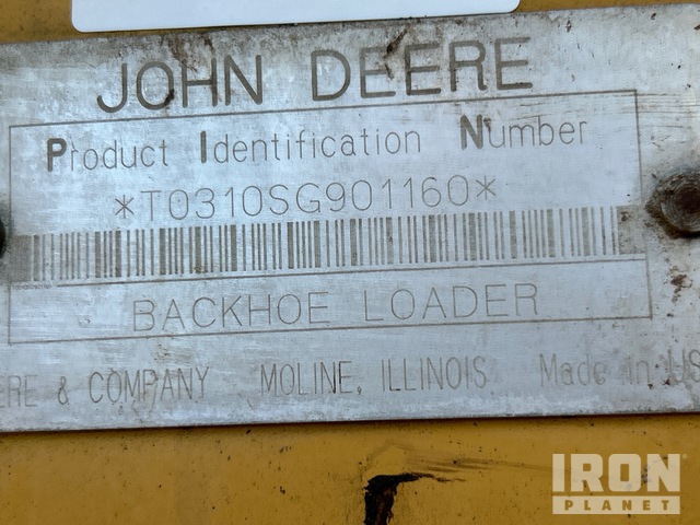 RETROEXCAVADORA 2001 JOHN DEERE 310SG