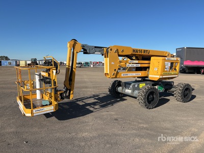 2021 Haulotte HA16RTJ 4WD Diesel Telescopic Boom Lift