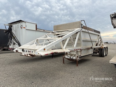2017 Manac T/A Belly Dump Trailer