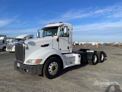 2013 Peterbilt 384 6x4 T/A Day Cab Truck Tractor