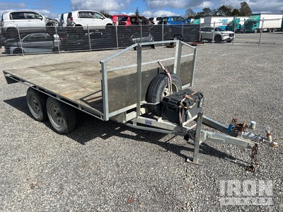 2019 R.C. Engineering 3.0 m T/A Utility Trailer