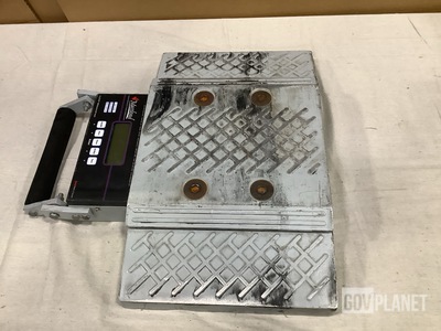 (4) Massload LCD Weighpad Portable Wheel Scales