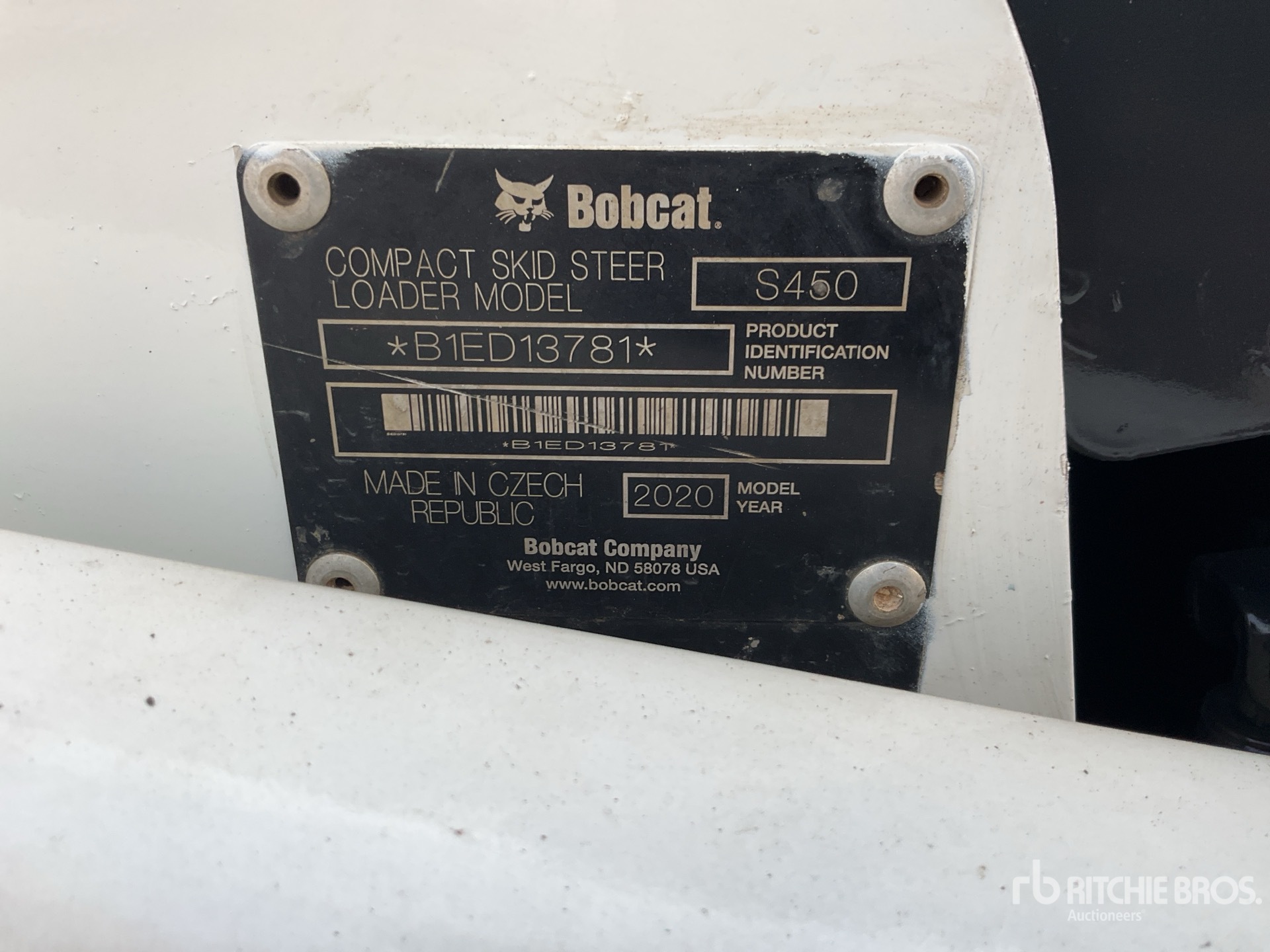 2020 Bobcat S450 を見 Skid-Steer Loader