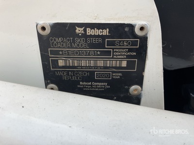 2020 Bobcat S450 を見 Skid-Steer Loader
