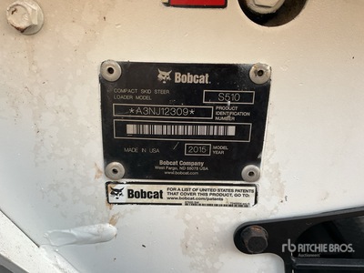2015 Bobcat S510 を見 Skid-Steer Loader