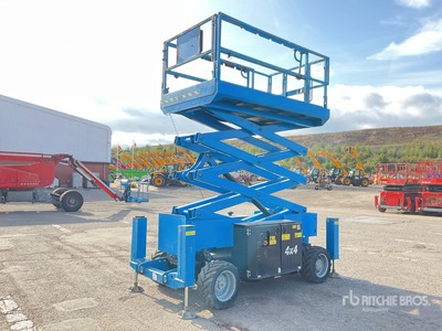 2015 Genie GS3369 4x4 Diesel Scissor Lift