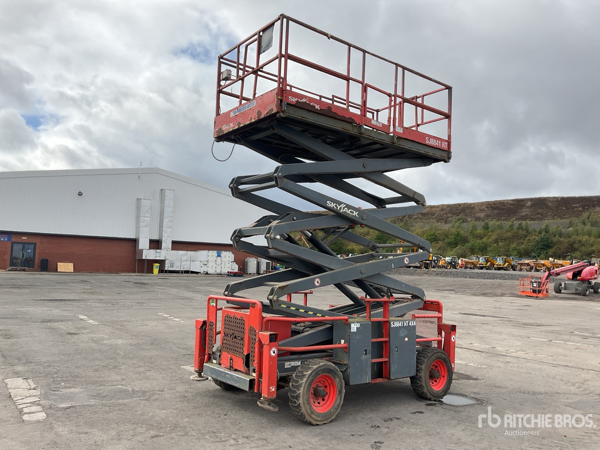2015 Skyjack SJ8841 4x4 Diesel Scissor Lift