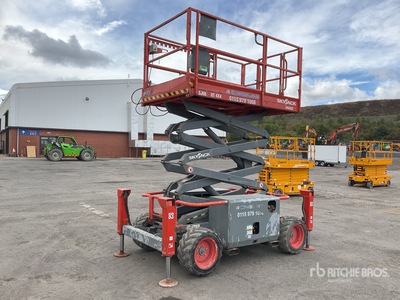 2016 Skyjack SJ6826 RT 4x4 Diesel Scissor Lift