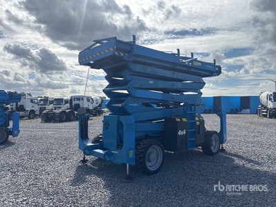 2016 Genie GS-5390RT 4x4 Diesel Podnośnik nożycowy