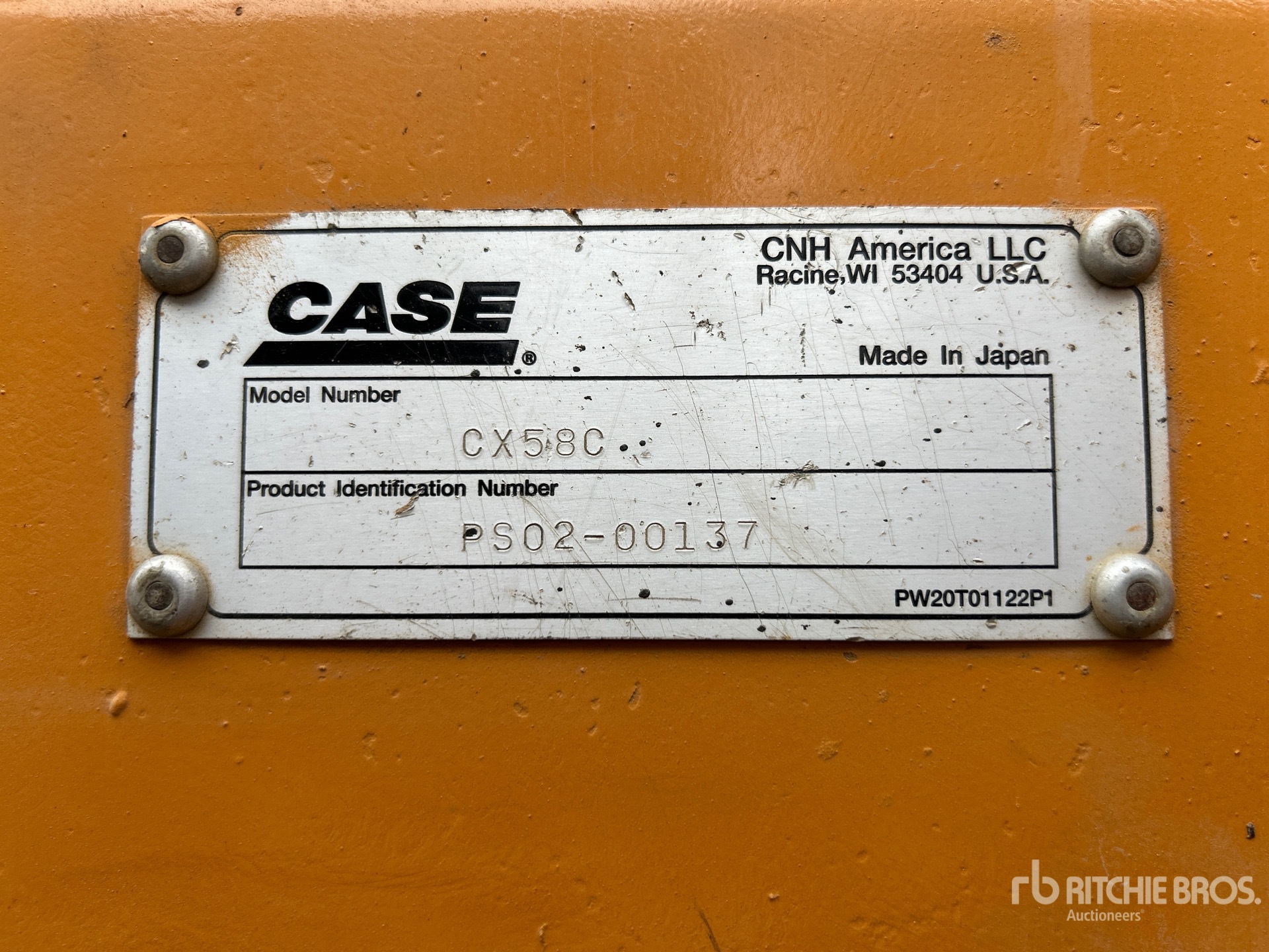 2011 Case CX58C Mini Excavator