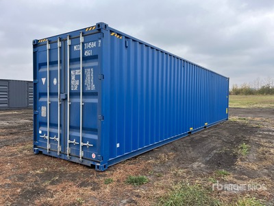 2025 40 ft High Cube حاويات تخزين
