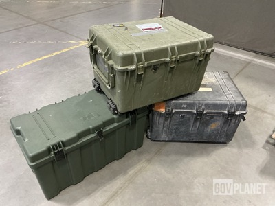(5) Assorted Storage Cases